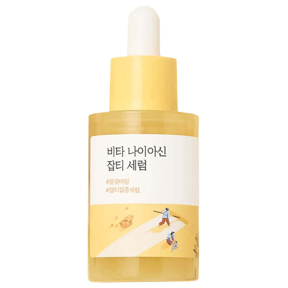 Осветляющая капсульная сыворотка с ниацинамидом 5% Round Lab Vita Niacinamide Dark Spot Serum, 30 мл